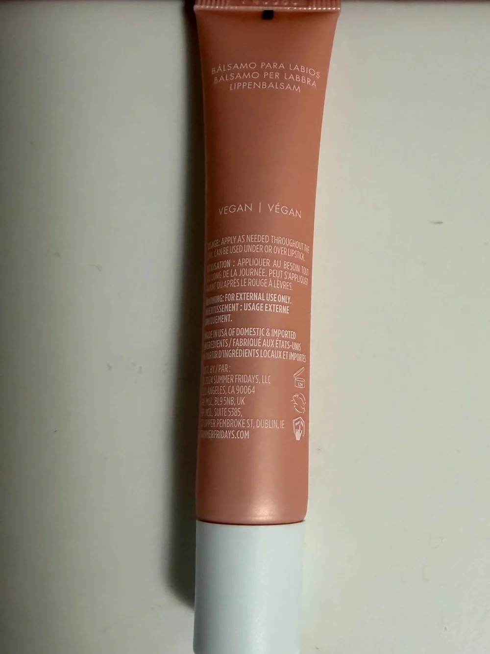 SUMMER FRIDAYS Lip Butter Balm Treatment- Birthday Cake (NO BOX)